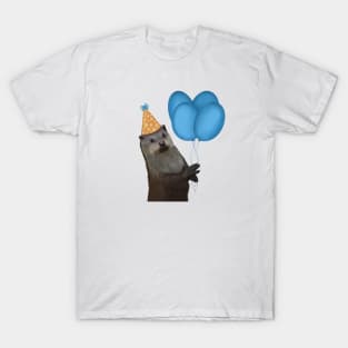 Cute Birthday Otter T-Shirt